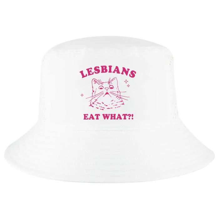 Lgbt Lesbians Eat What Cool Comfort Performance Bucket Hat