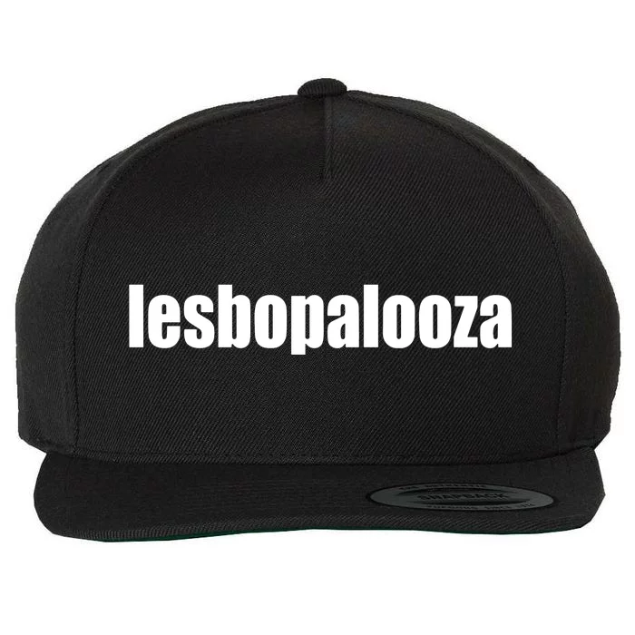 Lesbopalooza Wool Snapback Cap