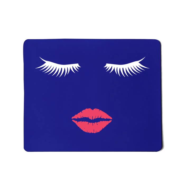 Lash Lady Eyelashes And Make Up Artist Gift For Beautician Cool Gift Mousepad