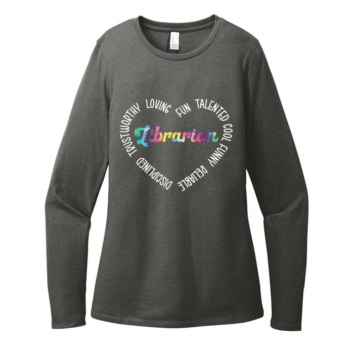 Librarian Librarian Funny Womens CVC Long Sleeve Shirt