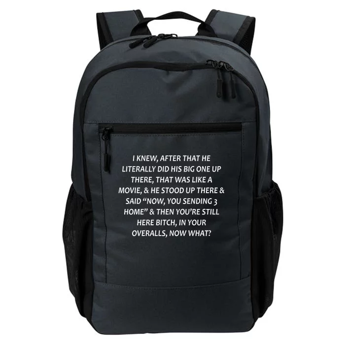 Leah Love Funny Quote Reality Tv Show Daily Commute Backpack