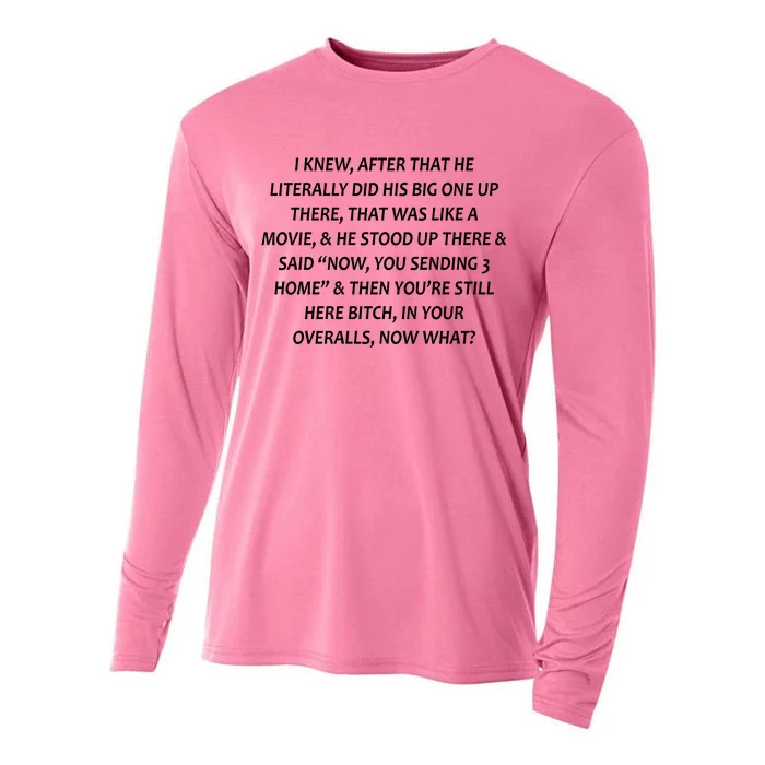 Leah Love Funny Quote Reality Tv Show Cooling Performance Long Sleeve Crew