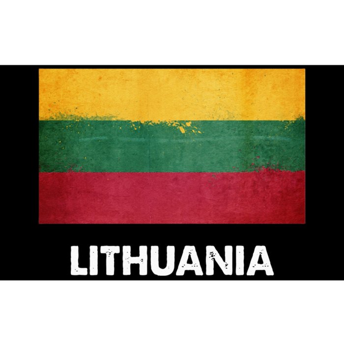 Lithuanian Lithuania Flag Swea Bumper Sticker