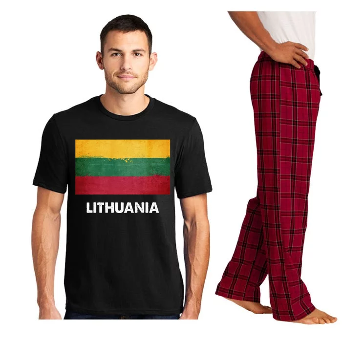 Lithuanian Lithuania Flag Swea Pajama Set