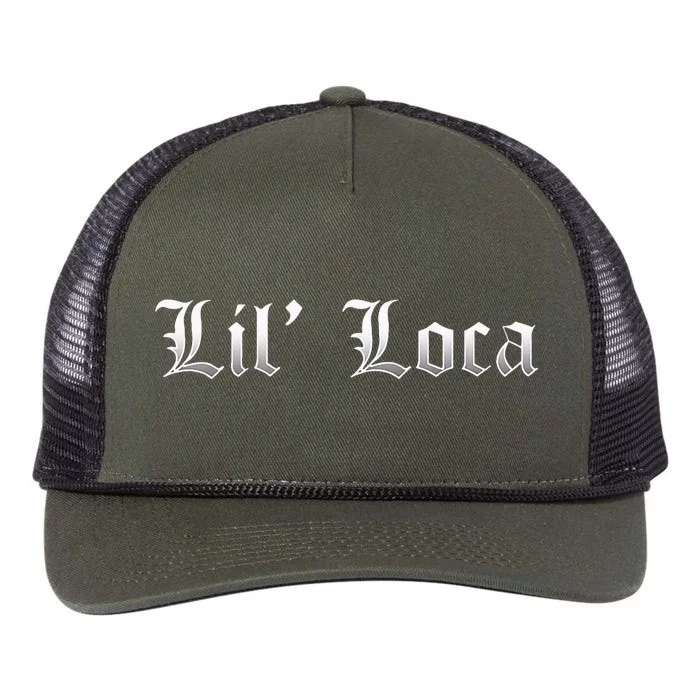 Lil Loca Funny Chola Style Latina Retro Rope Trucker Hat Cap