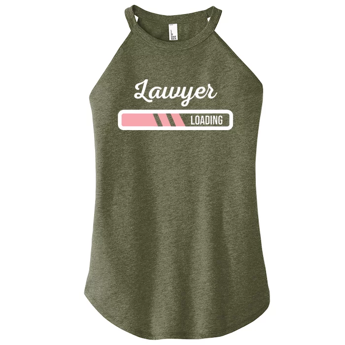 Lawyer Loading Funny New Lawyer Outfit Law Graduate Gift Women’s Perfect Tri Rocker Tank