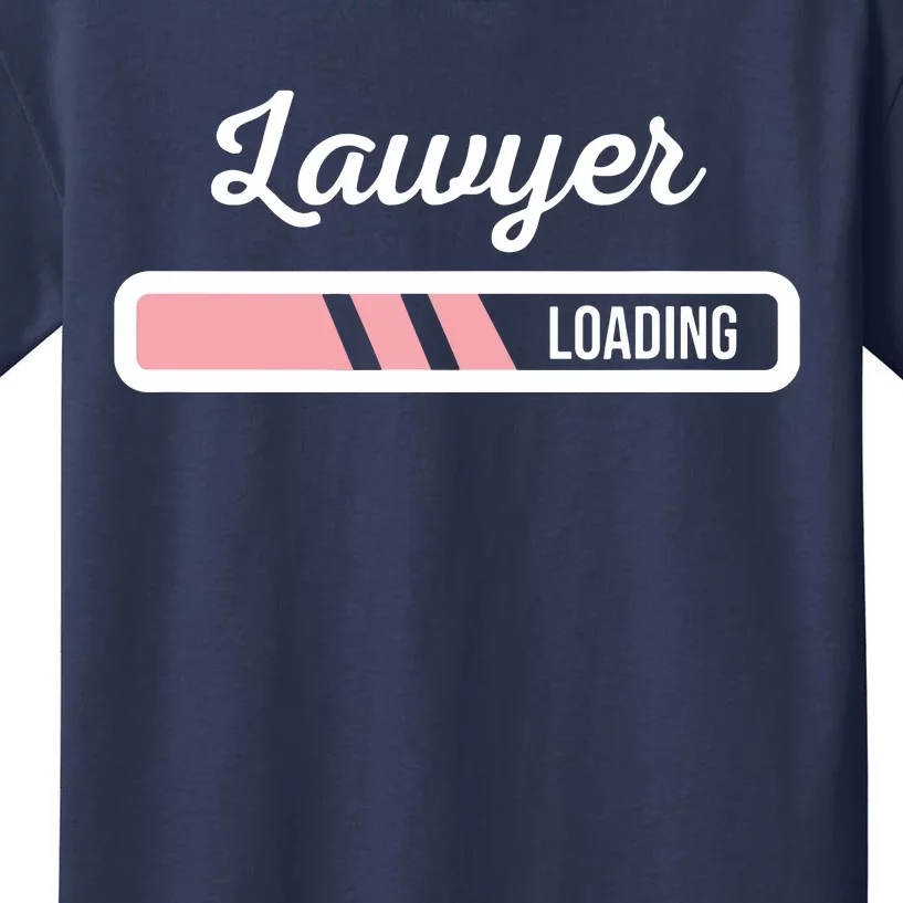 Lawyer Loading Funny New Lawyer Outfit Law Graduate Gift Kids T-Shirt