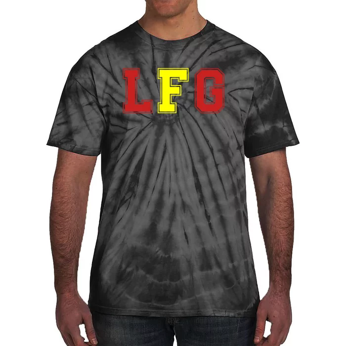 Lfg LetS Fucking Go Funny Meme Tie-Dye T-Shirt