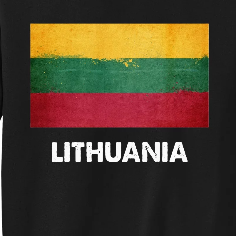 Lithuanian Lithuania Flag Swea Sweatshirt