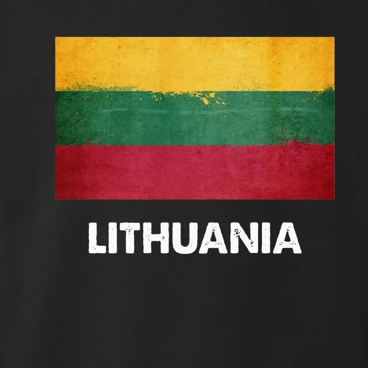 Lithuanian Lithuania Flag Swea Toddler Hoodie