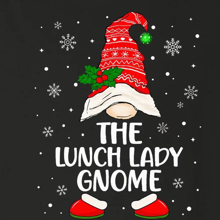 Lunch Lady Gnome Funny School Cafeteria Worker Christmas Toddler Long Sleeve Shirt