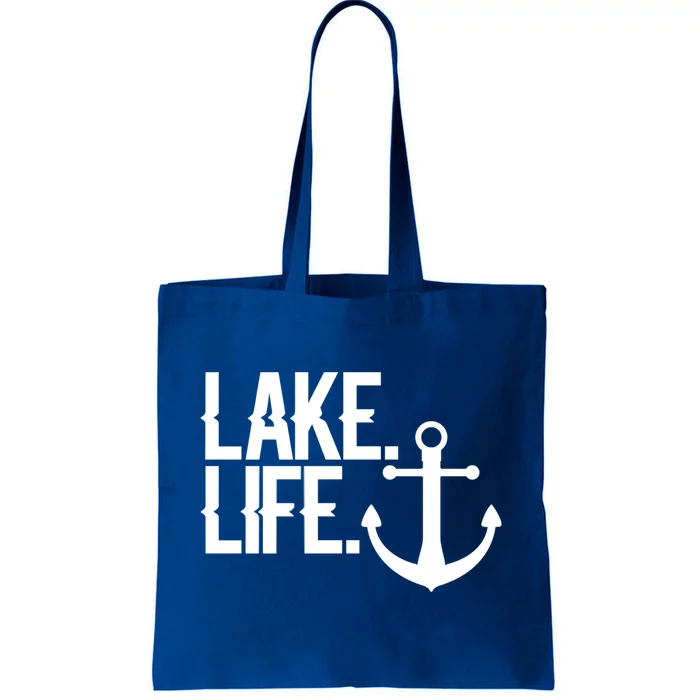 Lake Life Gift Nautical Themed Anchor Hooded Meaningful Gift Funny Gift Tote Bag