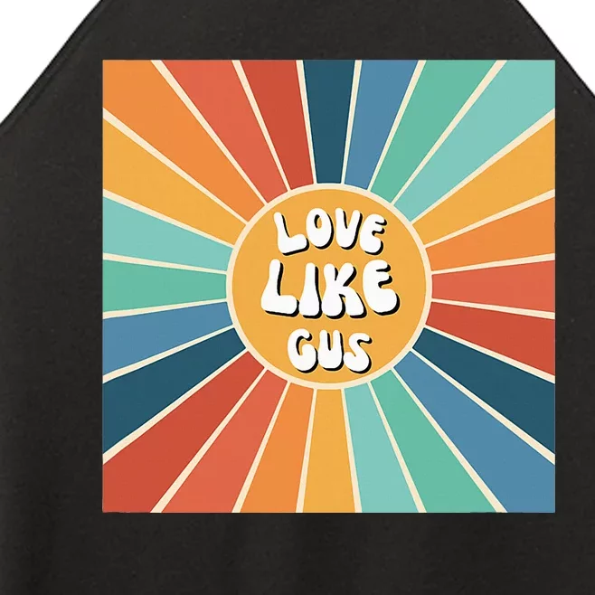 Love Like Gus Women’s Perfect Tri Rocker Tank