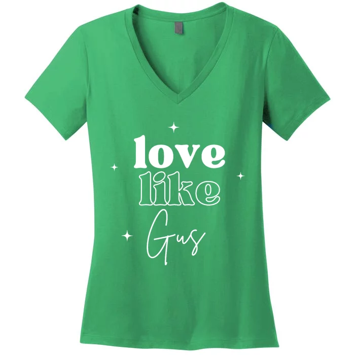 Love Like Gus Women's V-Neck T-Shirt