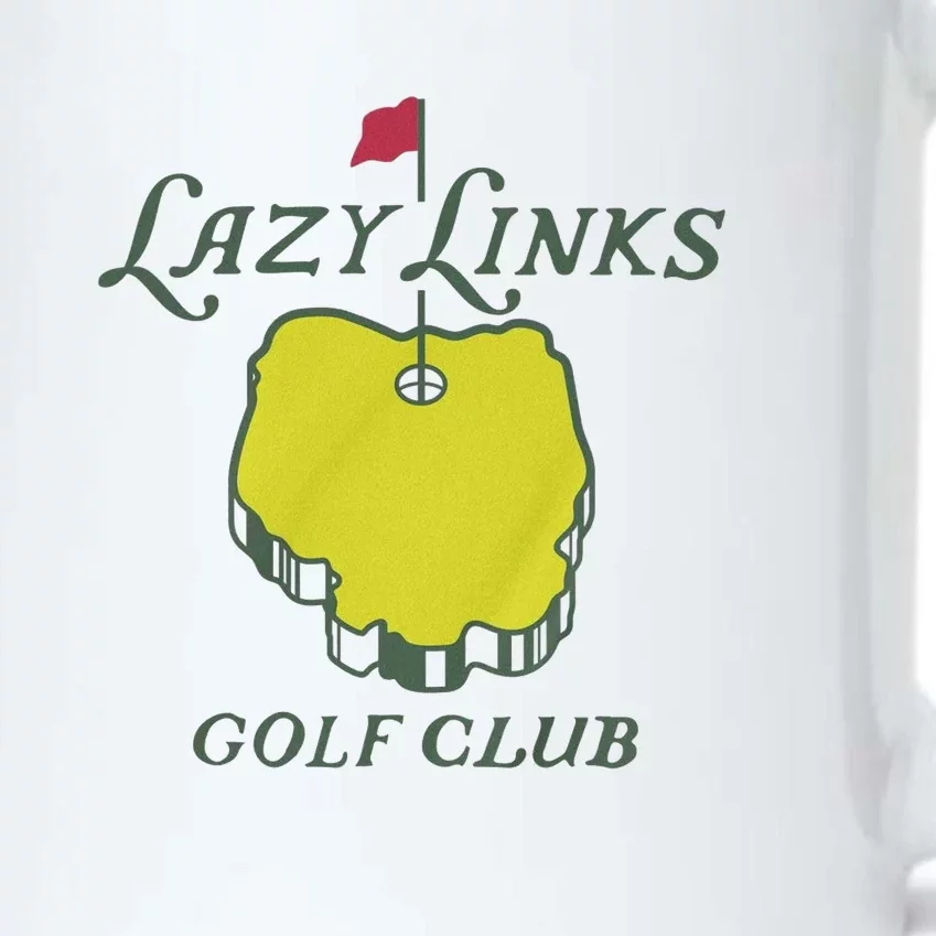 Lazy Links Golf Club Black Color Changing Mug