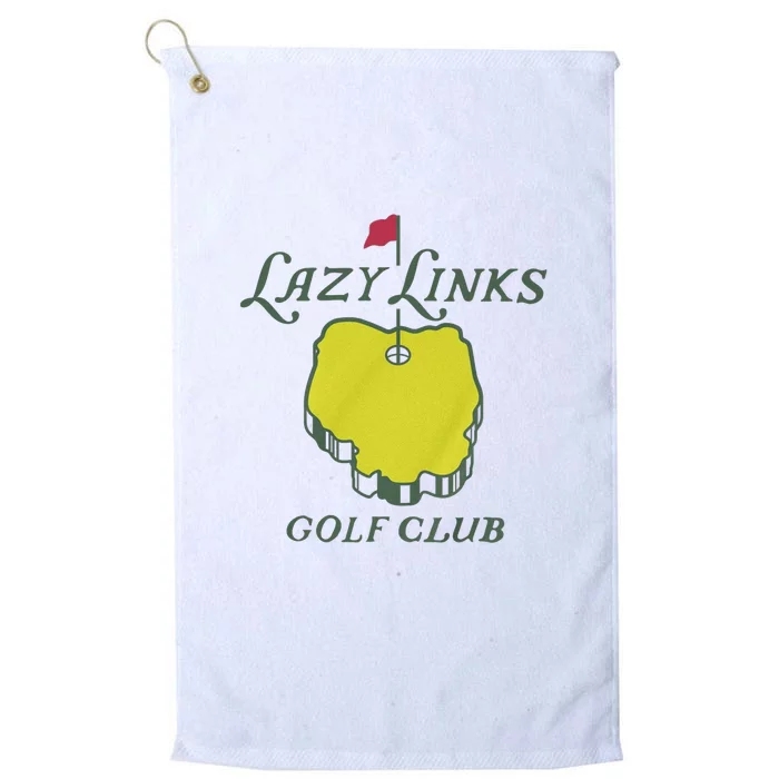 Lazy Links Golf Club Platinum Collection Golf Towel