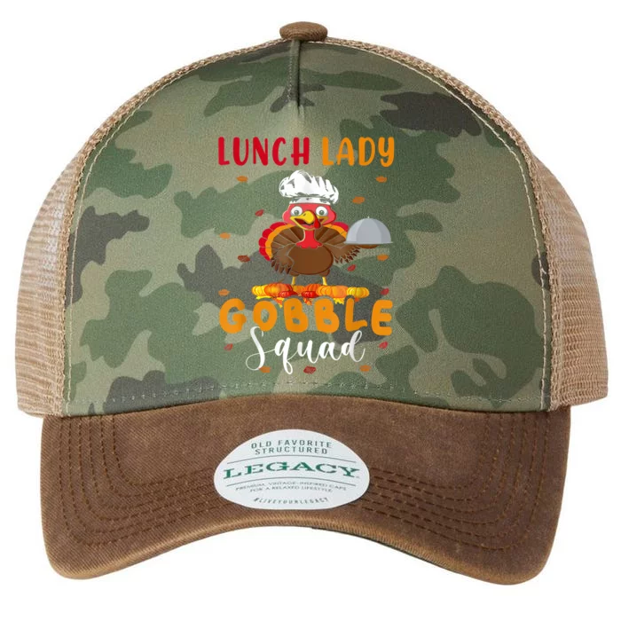 Lunch Lady Gobble Squal Legacy Tie Dye Trucker Hat