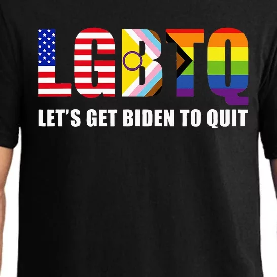 Lgbtq Lets Get Biden To Quite Pajama Set