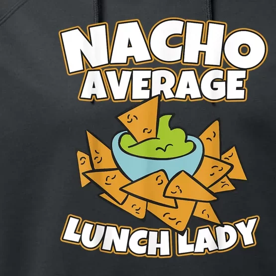 Lunch Lady Gifts Cafeteria Worker School Lunch Ladies Performance Fleece Hoodie