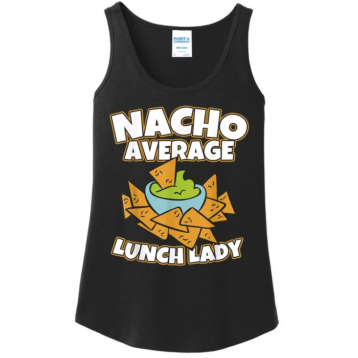 Lunch Lady Gifts Cafeteria Worker School Lunch Ladies Ladies Essential Tank