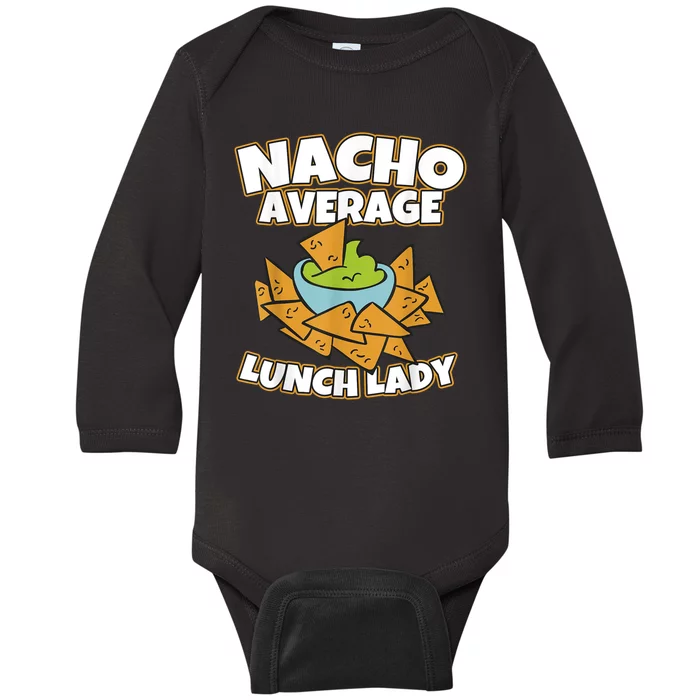 Lunch Lady Gifts Cafeteria Worker School Lunch Ladies Baby Long Sleeve Bodysuit