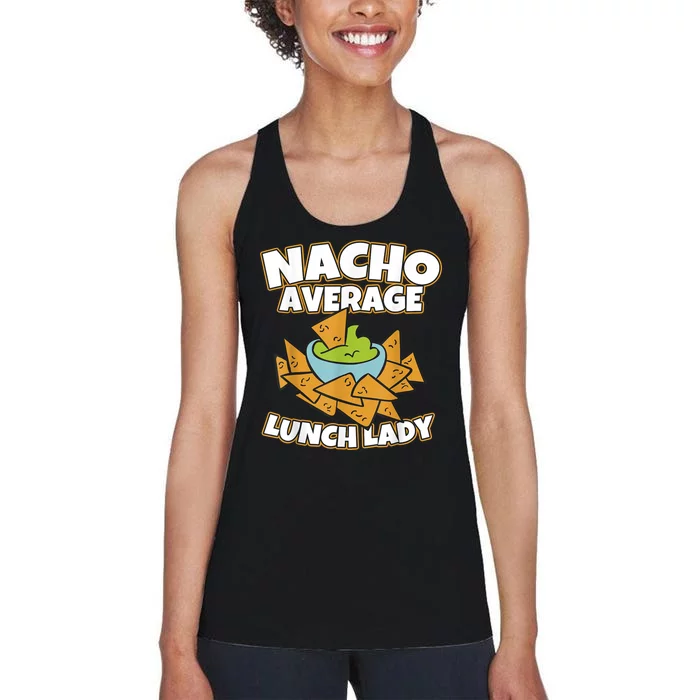 Lunch Lady Gifts Cafeteria Worker School Lunch Ladies Women's Racerback Tank