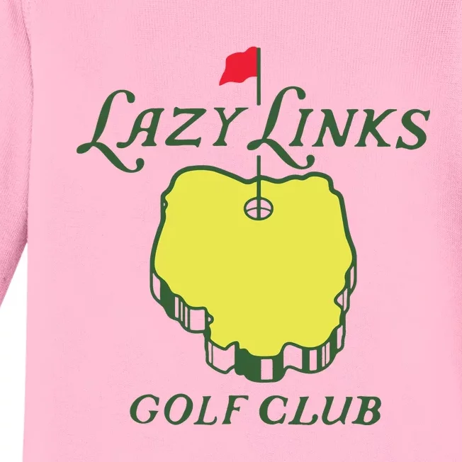 Lazy Links Golf Club Baby Long Sleeve Bodysuit