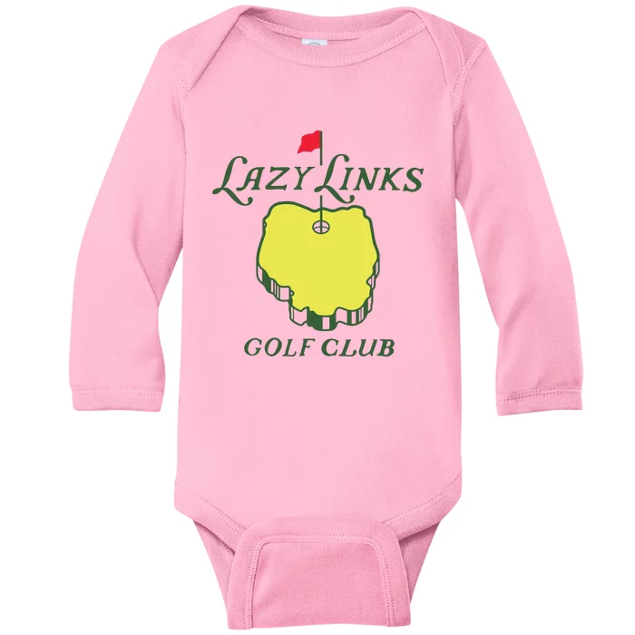 Lazy Links Golf Club Baby Long Sleeve Bodysuit