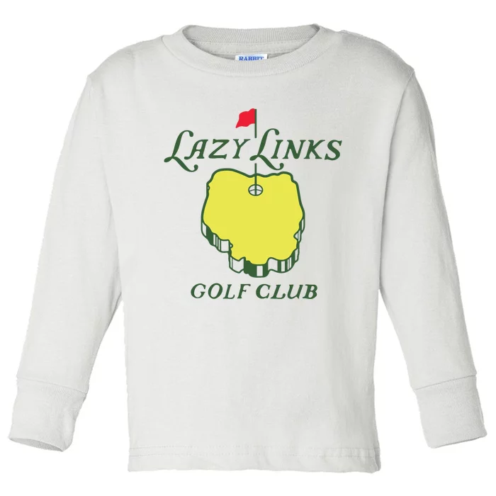 Lazy Links Golf Club Toddler Long Sleeve Shirt