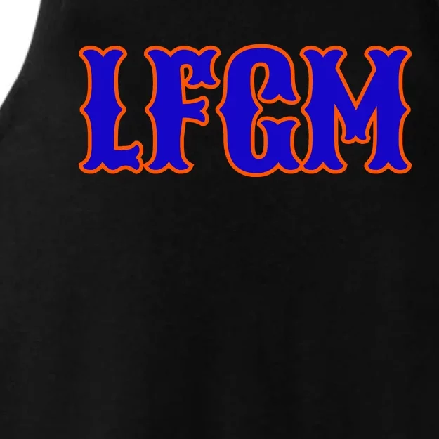 Lfgm | LetS Go Mets Ladies Tri-Blend Wicking Tank