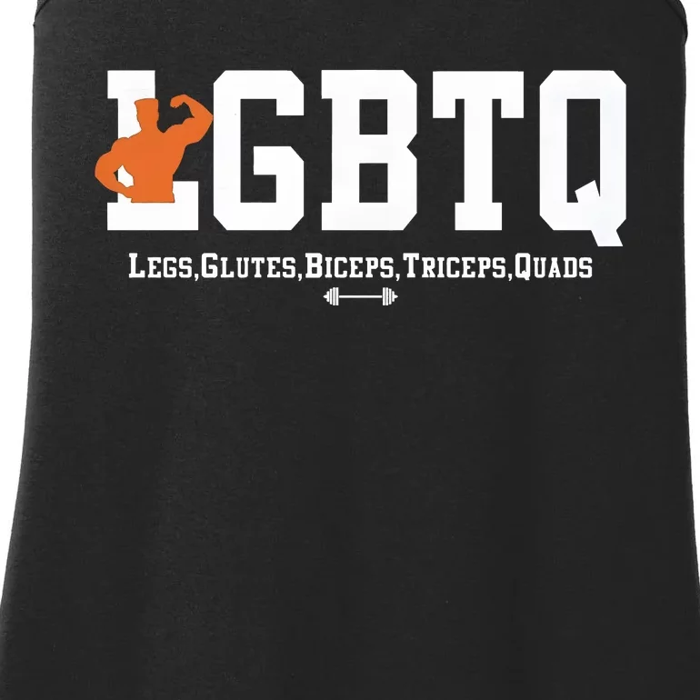 Lgbtq Legs Glutes Biceps Triceps Quads Ladies Essential Tank