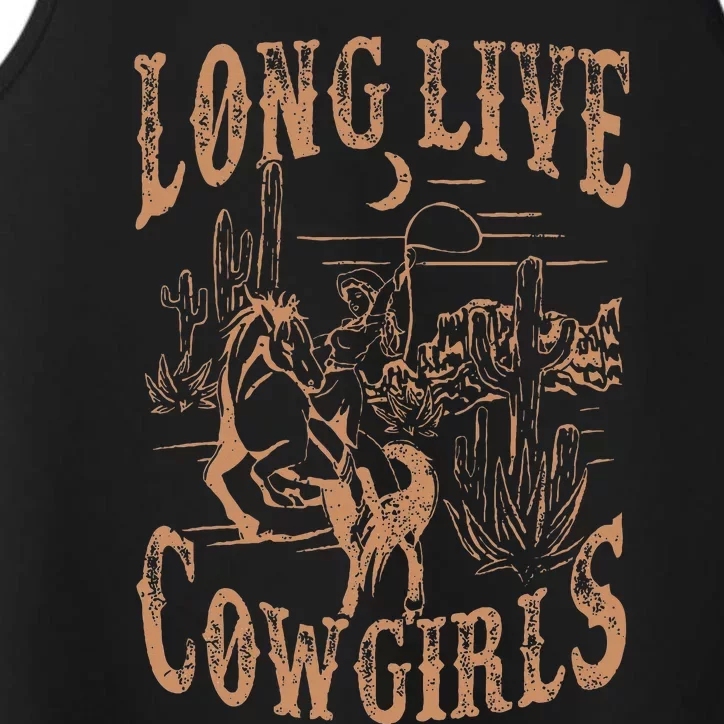 Long Live Howdy Rodeo Western Country Southern Cowgirls Performance Tank