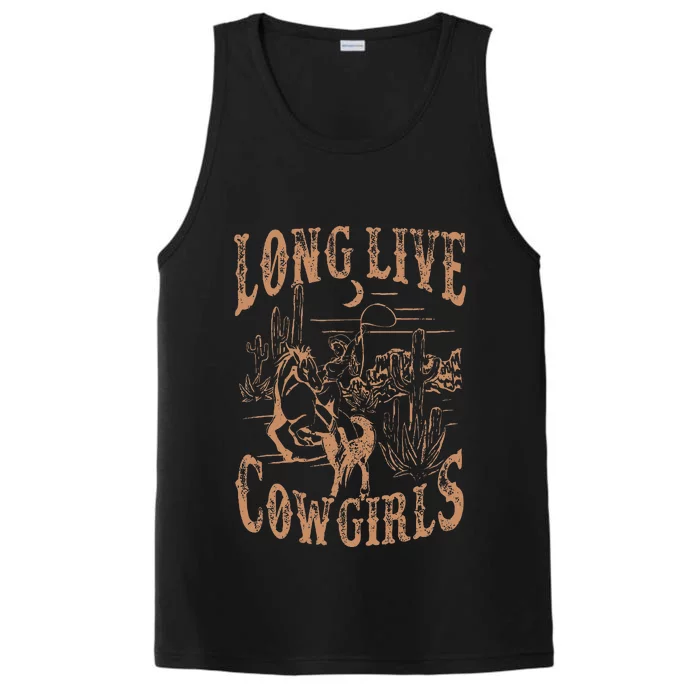 Long Live Howdy Rodeo Western Country Southern Cowgirls Performance Tank