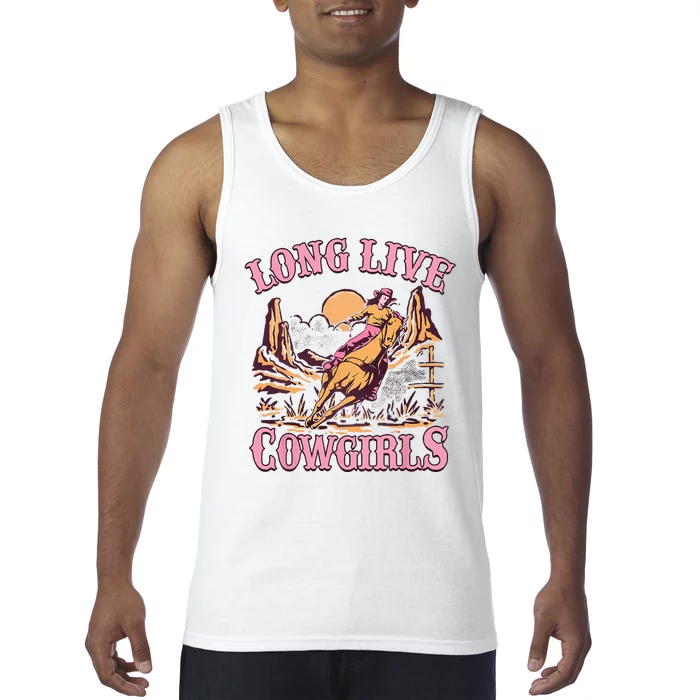 Long Live Howdy Rodeo Western Country Southern Cowgirls Tank Top