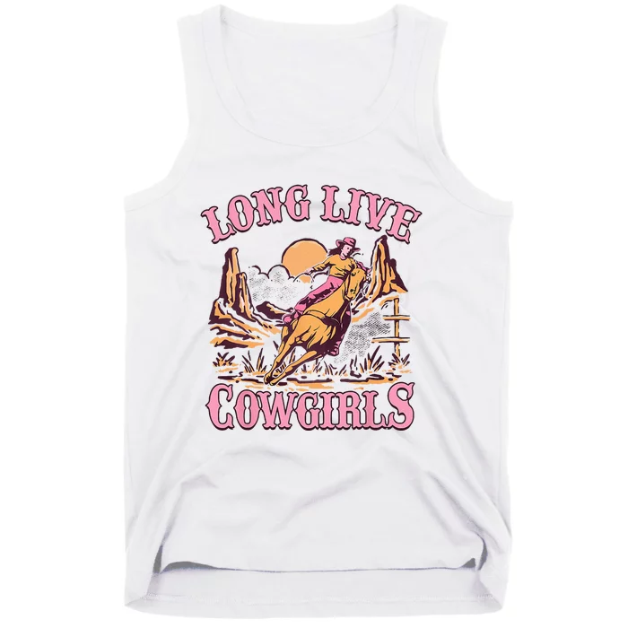 Long Live Howdy Rodeo Western Country Southern Cowgirls Tank Top