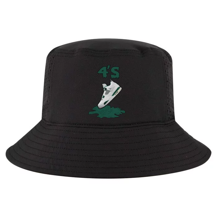 Lover Loser Hustles Dripping Matching Oxidized Green 4s Cool Comfort Performance Bucket Hat