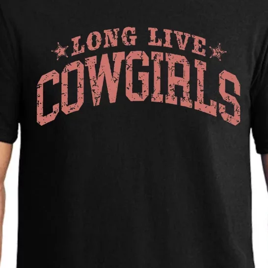 Long Live Howdy Rodeo Western Country Southern Cowgirls Pajama Set