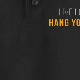 Live Long Hang Yourself Dry Zone Grid Performance Polo