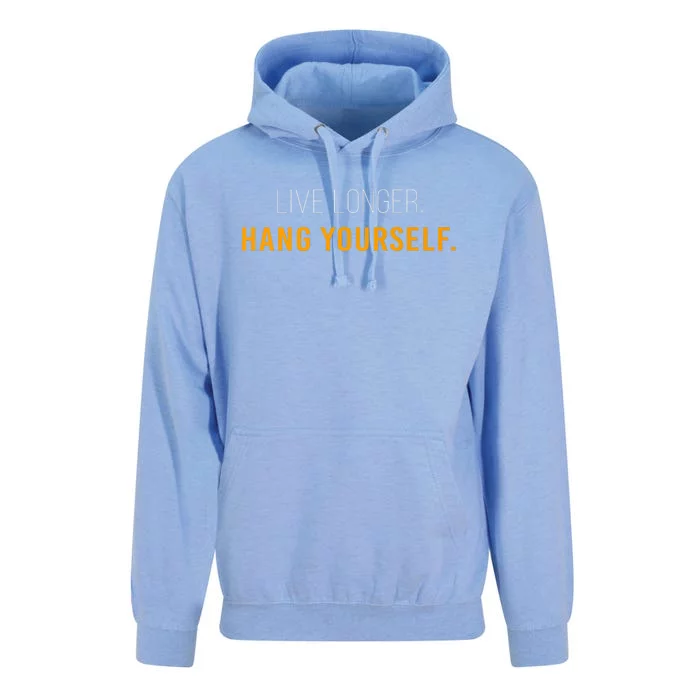 Live Long Hang Yourself Unisex Surf Hoodie