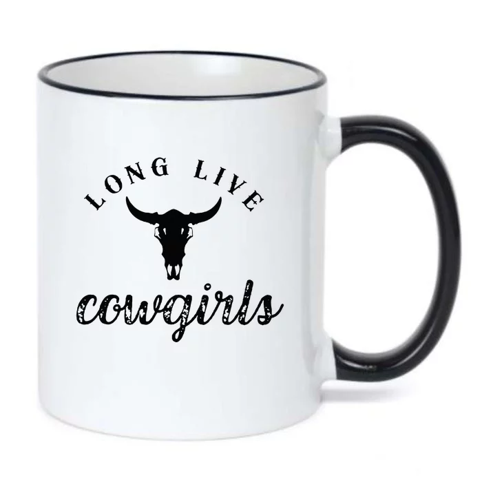 Long Live Howdy Rodeo Western Country Southern Cowgirls Black Color Changing Mug