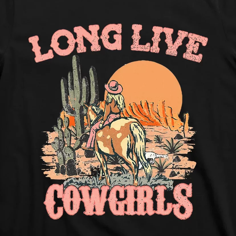 Long Live Howdy Rodeo Western Country Southern Cow Wo T-Shirt