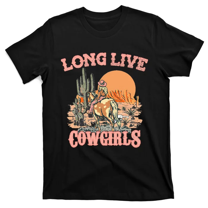 Long Live Howdy Rodeo Western Country Southern Cow Wo T-Shirt