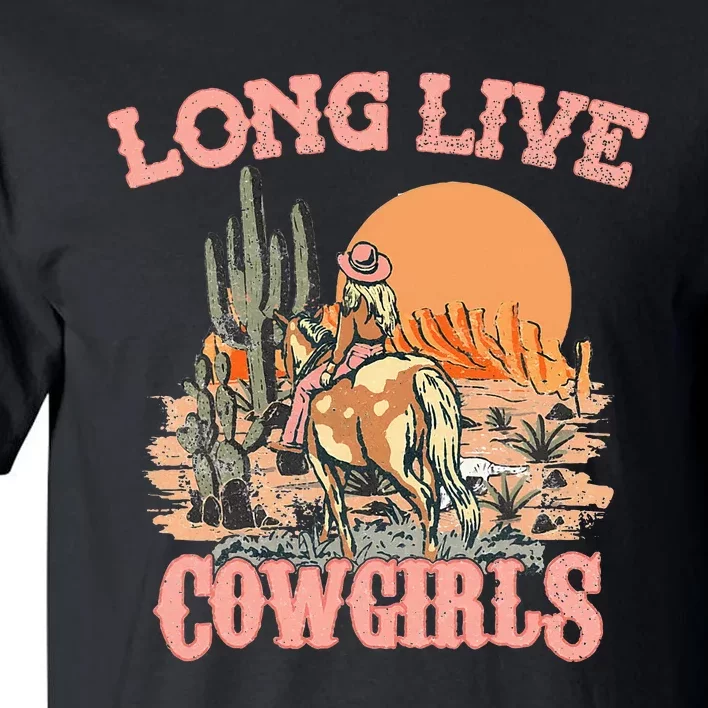 Long Live Howdy Rodeo Western Country Southern Cow Wo Tall T-Shirt