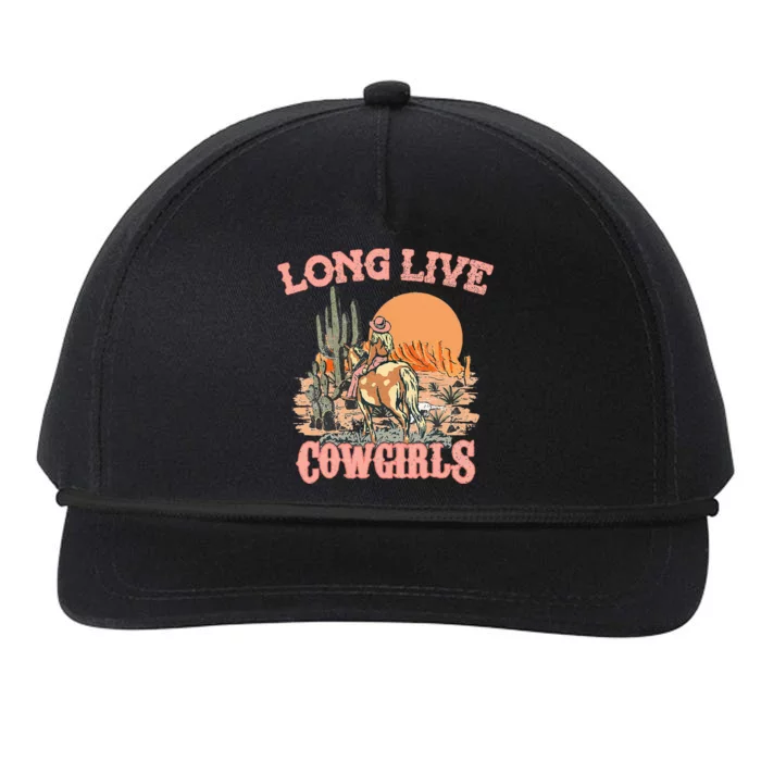 Long Live Howdy Rodeo Western Country Southern Cow Wo Snapback Five-Panel Rope Hat