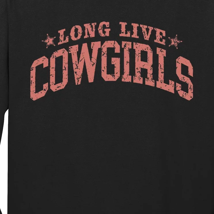 Long Live Howdy Rodeo Western Country Southern Cowgirls Long Sleeve Shirt