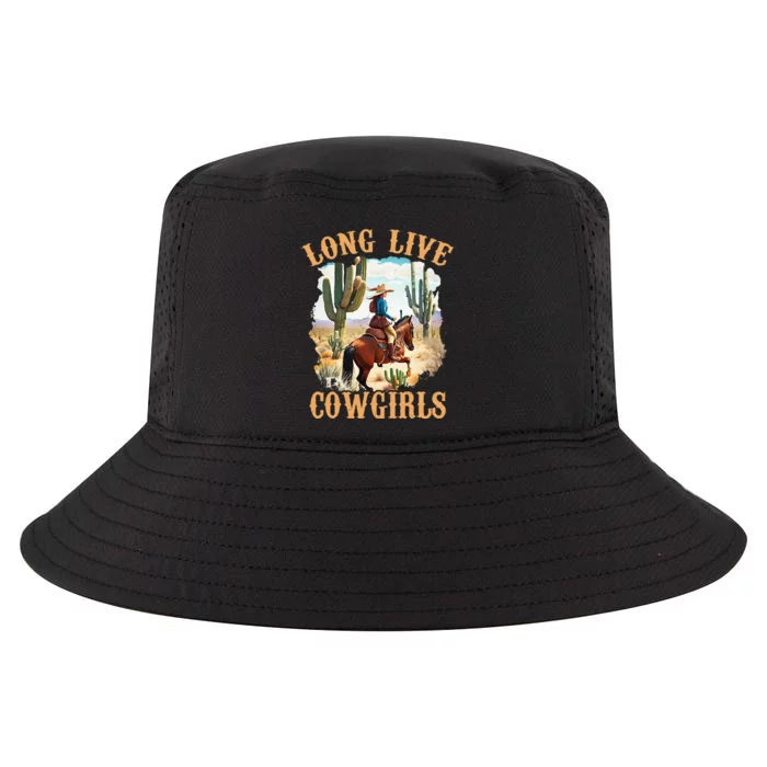 Long Live Howdy Rodeo Western Country Southern Cowgirls Cool Comfort Performance Bucket Hat