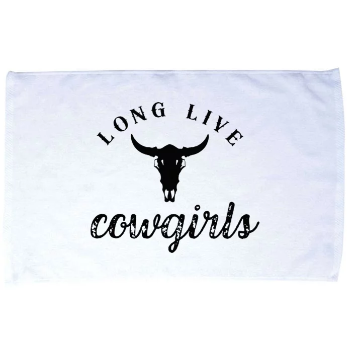 Long Live Howdy Rodeo Western Country Southern Cowgirls Microfiber Hand Towel