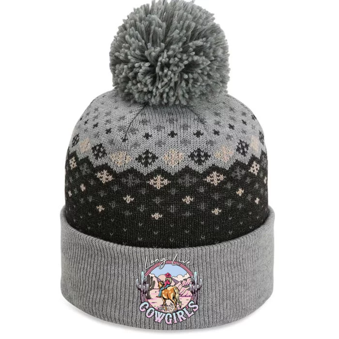 Long Live Howdy Rodeo Western Country Southern The Baniff Cuffed Pom Beanie