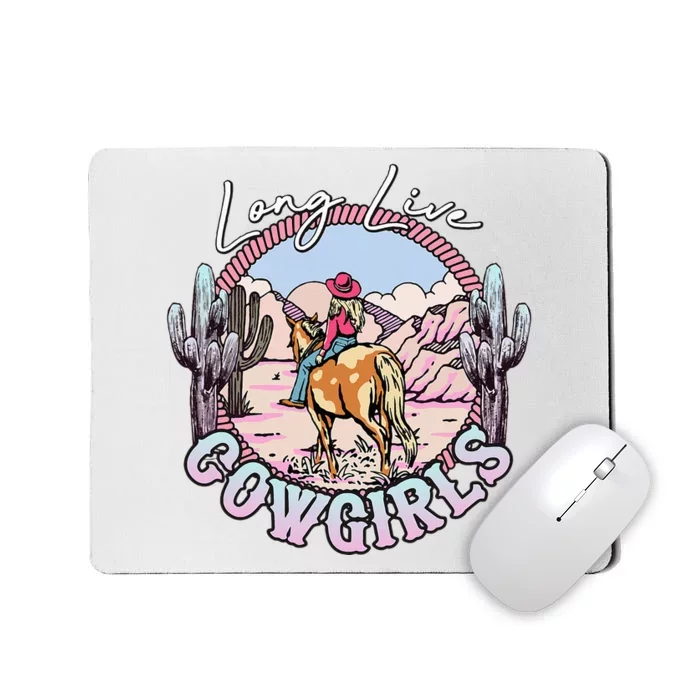 Long Live Howdy Rodeo Western Country Southern Mousepad