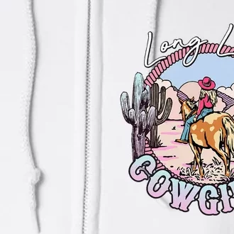 Long Live Howdy Rodeo Western Country Southern Full Zip Hoodie